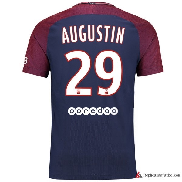 Camiseta Paris Saint Germain Primera equipación Augustin 2017-2018